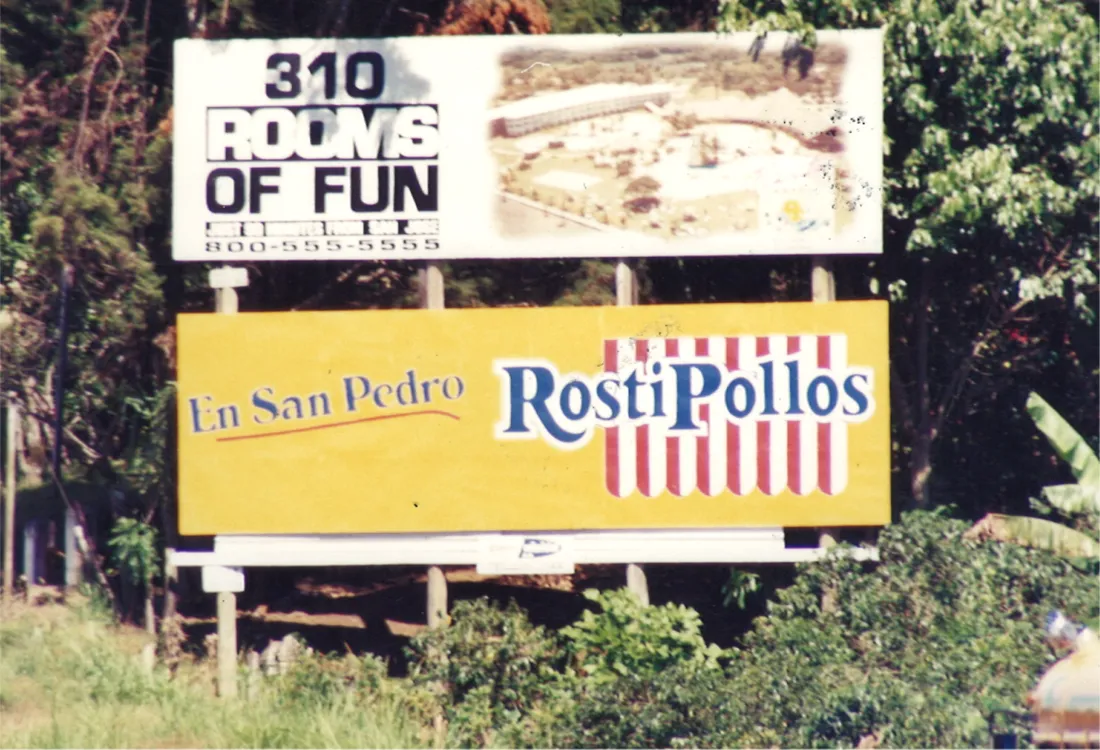 Archivo histórico de Color Visión — publicidad exterior en Costa Rica