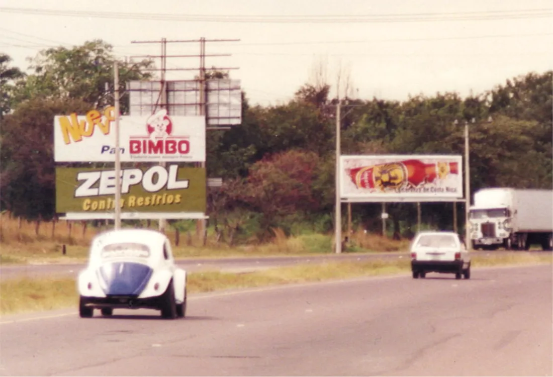 Archivo histórico de Color Visión — publicidad exterior en Costa Rica